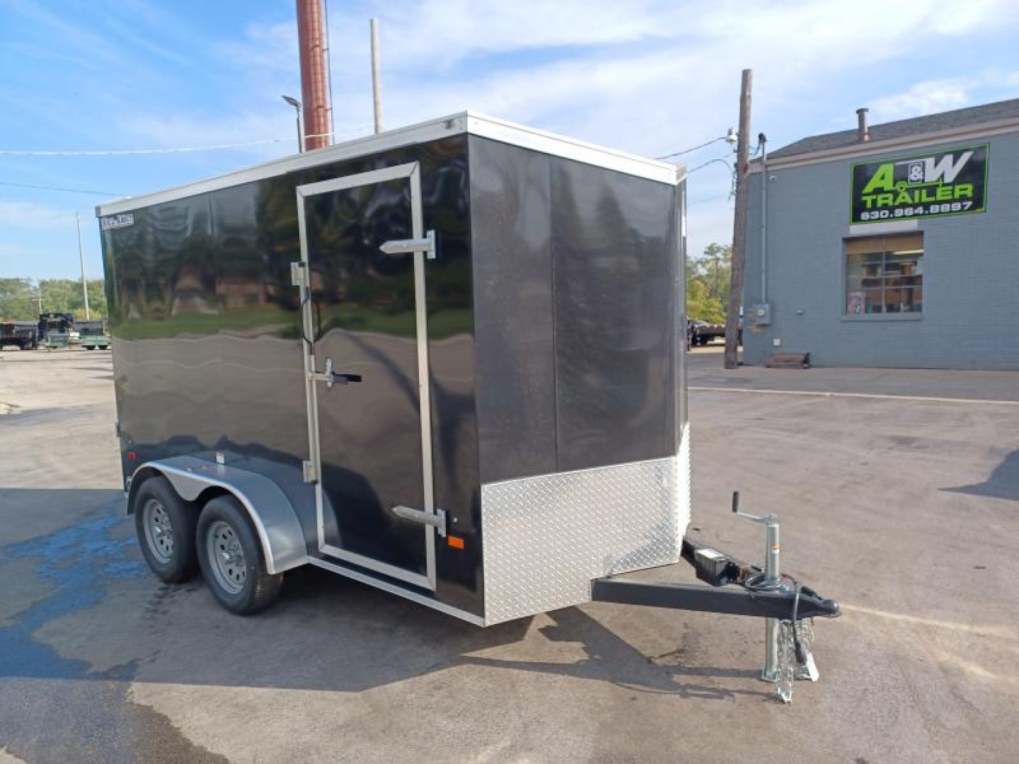 New 6X12 TANDEM AXLE ENCLOSED CARGO TRAILER Cargo / Enclosed Trailer