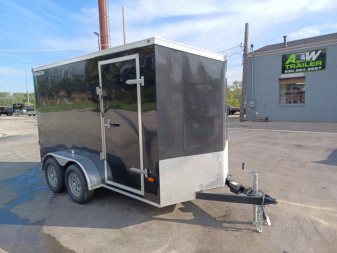 New 6X12 TANDEM AXLE ENCLOSED CARGO TRAILER Cargo / Enclosed Trailer