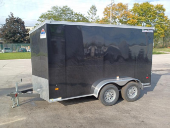 New 6X12 TANDEM AXLE ENCLOSED CARGO TRAILER Cargo / Enclosed Trailer
