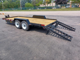 New 8 TON 18' EQUIPMENT TRAILER