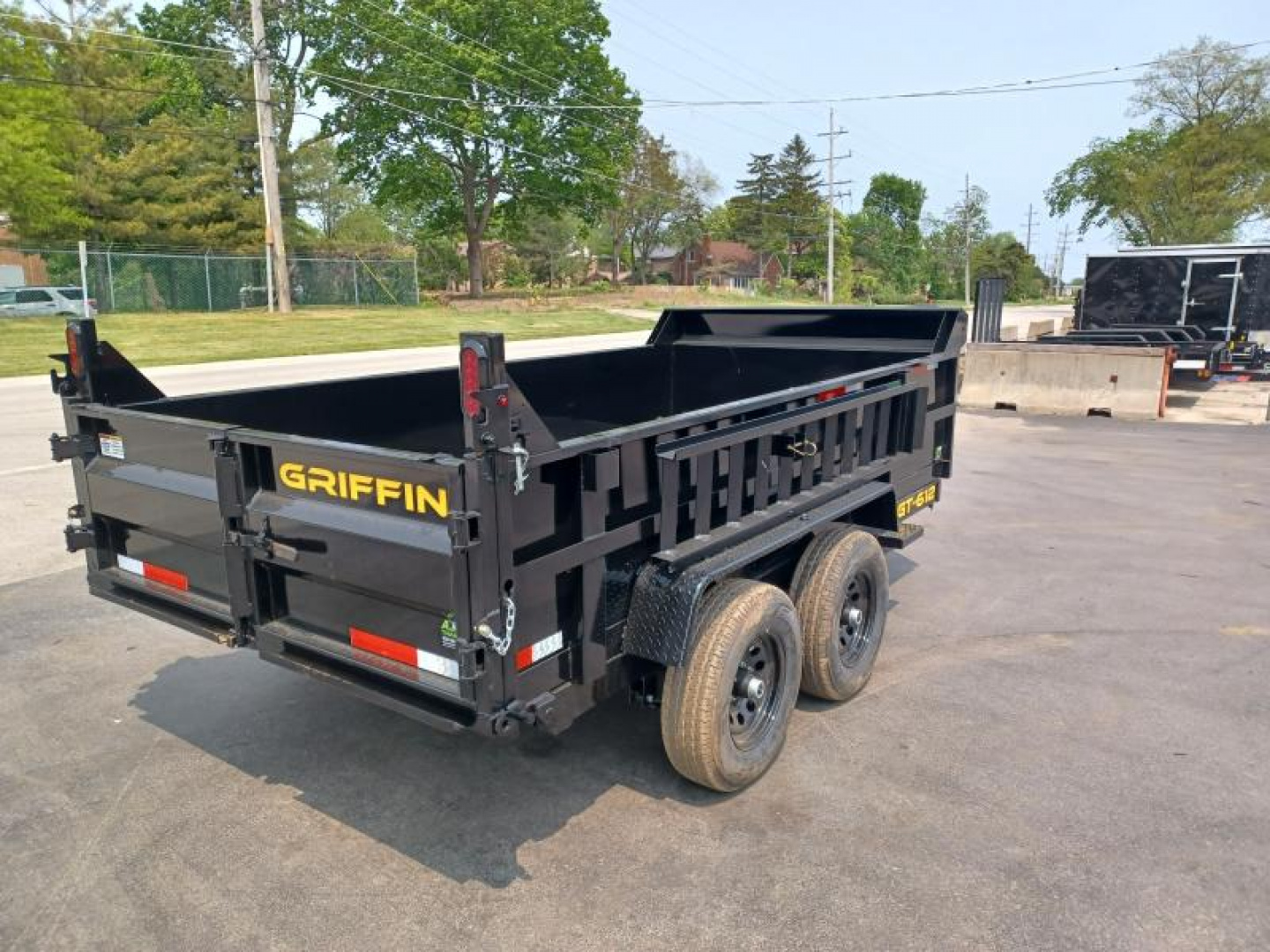 New 6'X12' DUMP TRAILER WITH TARP KIT