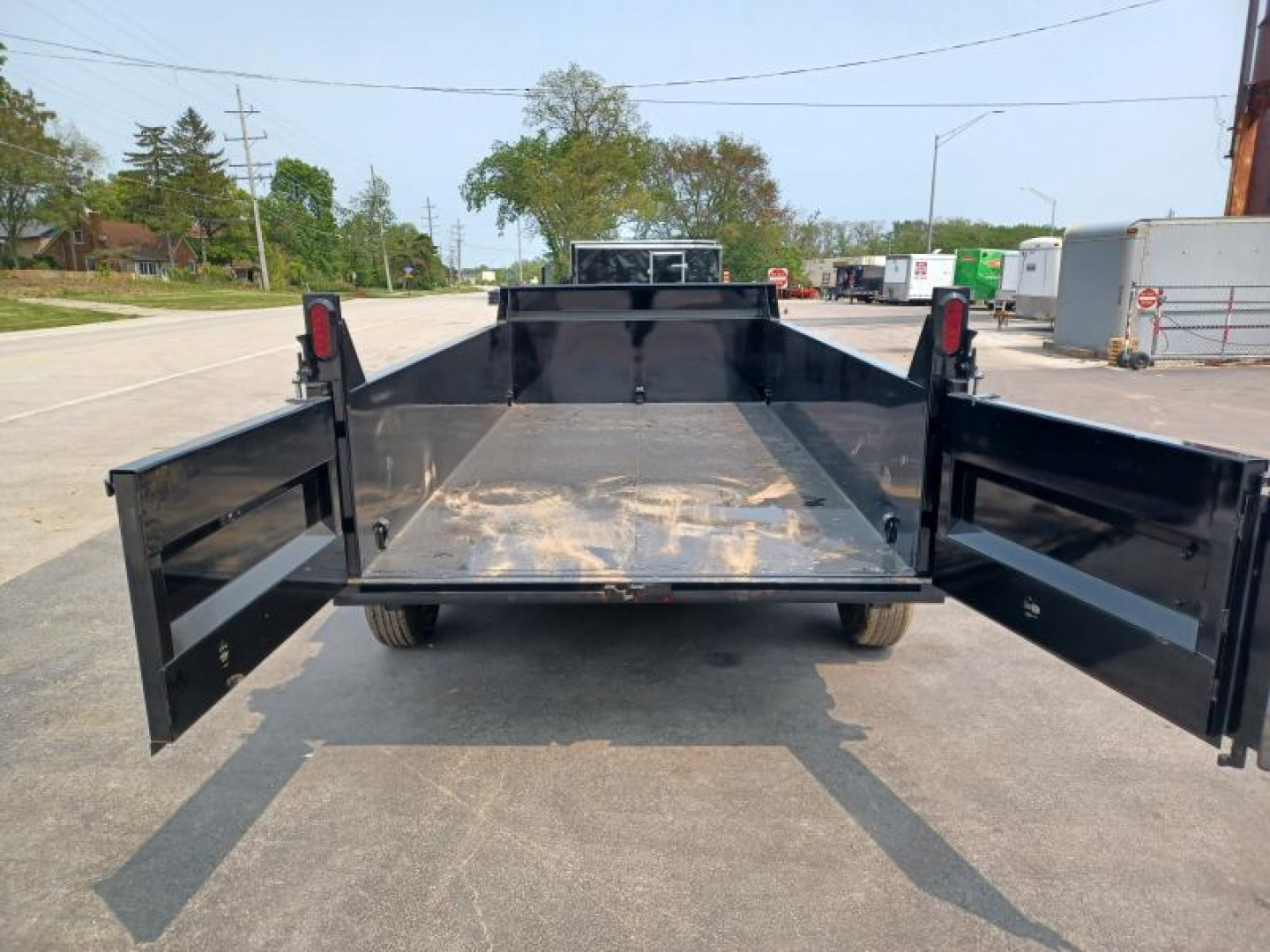 New 6'X12' DUMP TRAILER WITH TARP KIT