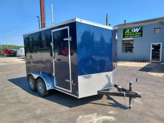 New 7X12 TANDEM Cargo / Enclosed Trailer