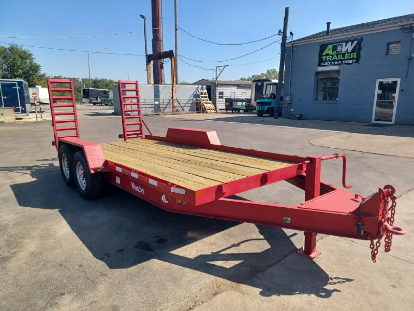 New 7 TON EQUIPMENT TRAILER 16' LONG