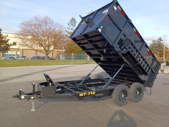 New 7X12 HIGH SIDE DUMP TRAILER