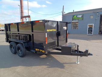 New 7X12 HIGH SIDE DUMP TRAILER
