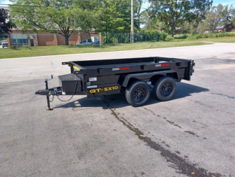 New 5X10 DUMP TRAILER WITH TARP KIT