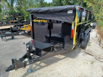 New 6'X12' HIGH SIDE DUMP TRAILER WITH TARP KIT