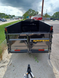 New 6'X12' HIGH SIDE DUMP TRAILER WITH TARP KIT