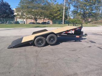 New 18' POWER TILT TRAILER 14,000 LBS
