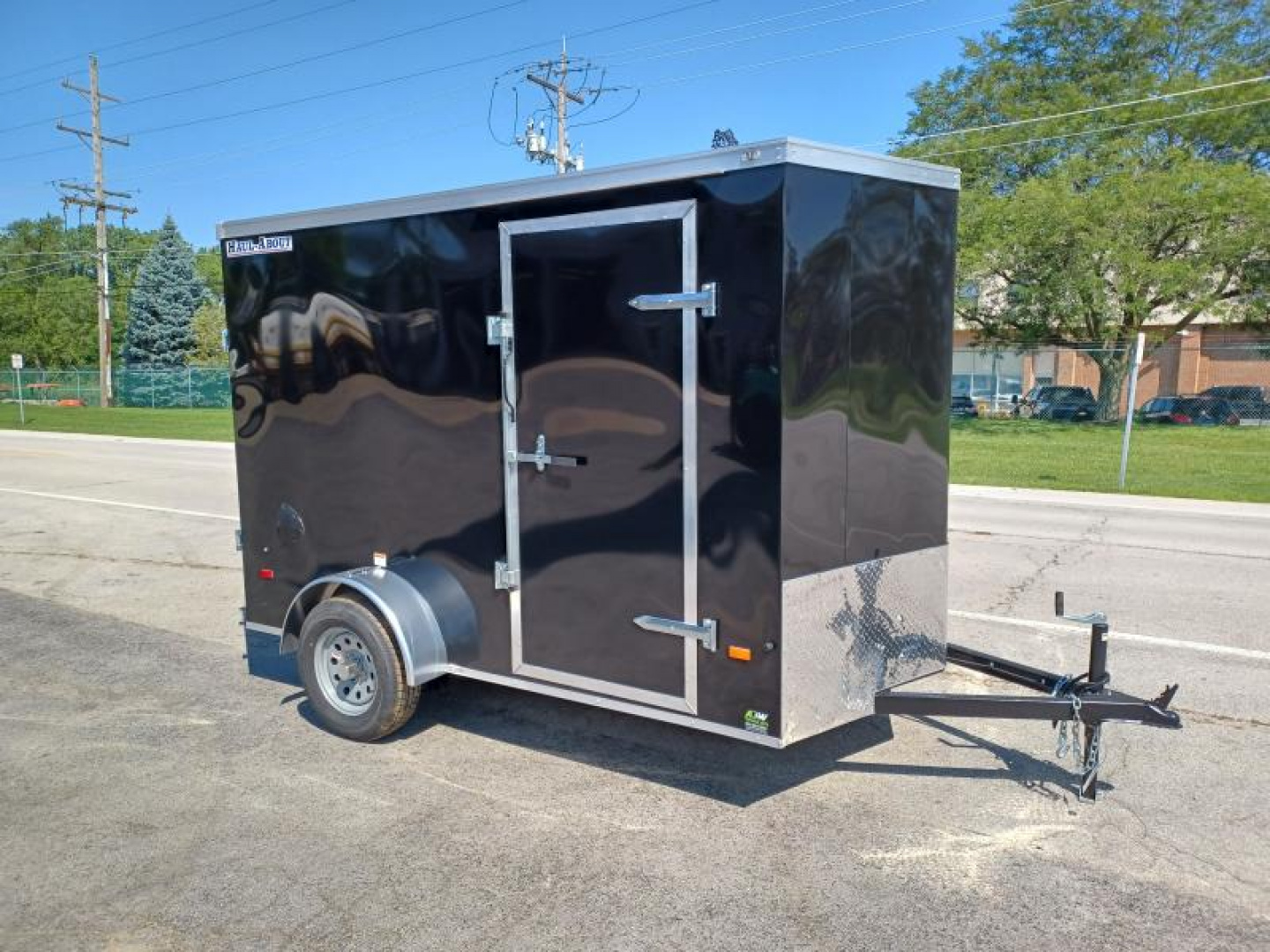 New 6'X12' ENCLOSED CARGO TRAILER