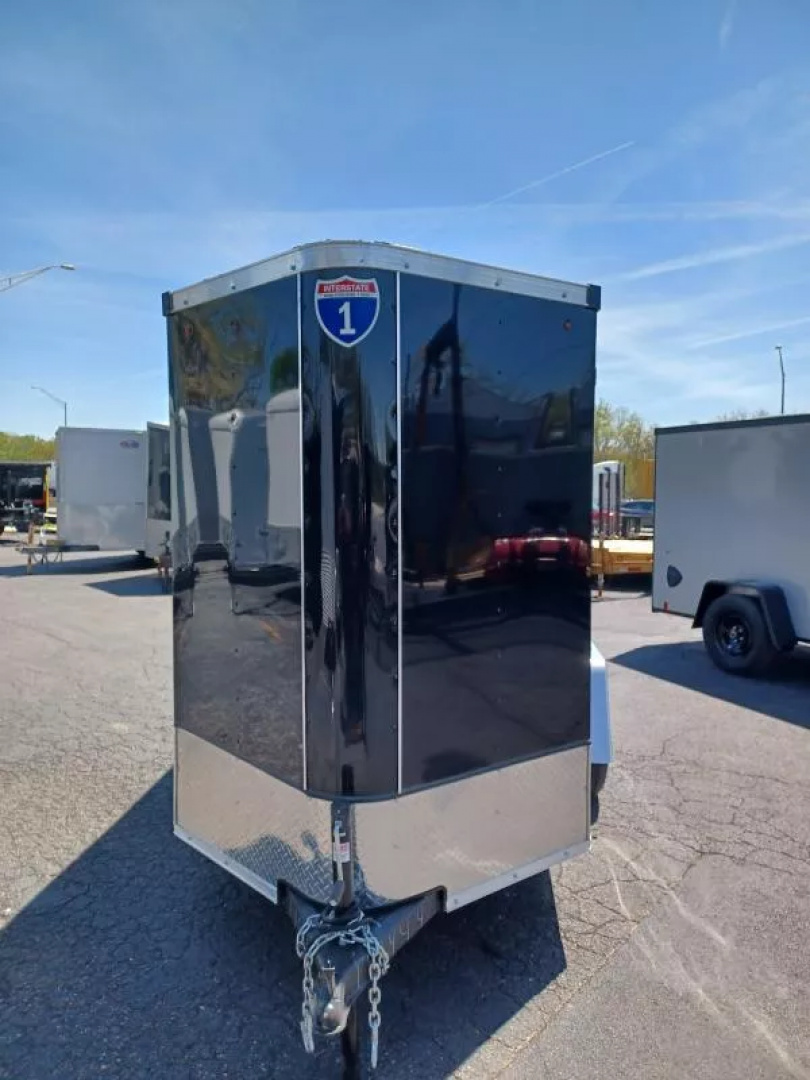 New 5X8 ENCLOSED CARGO TRAILER WITH EXTRA HEIGHT