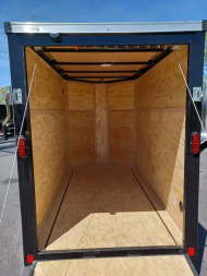 New 5X8 ENCLOSED CARGO TRAILER WITH EXTRA HEIGHT