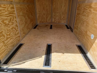 New 7X12 ENCLOSED CARGO / MOTORCYCLE TRAILER 5K AXLE