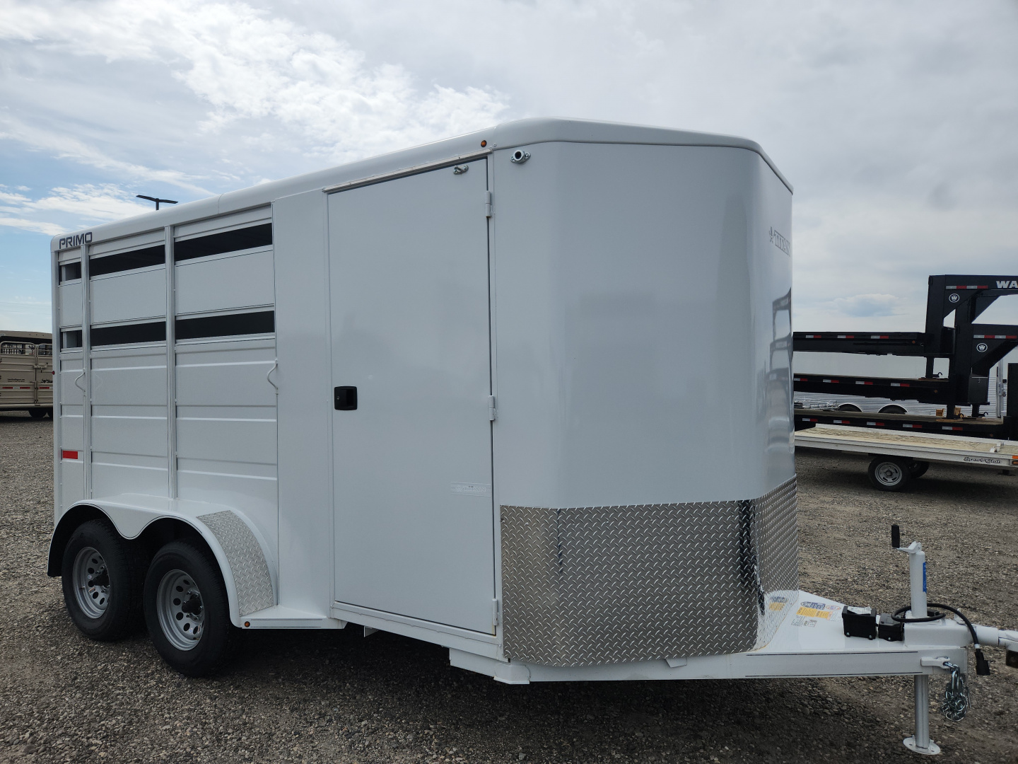 New 2025 Titan Trailer PRIMO Stock / Stock Combo Trailer