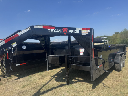 New 2026 Texas Pride Trailers DT716216KGN Dump Trailer