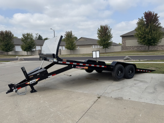 New 2026 H&H Trailers EX-24 14k Tilt Trailer