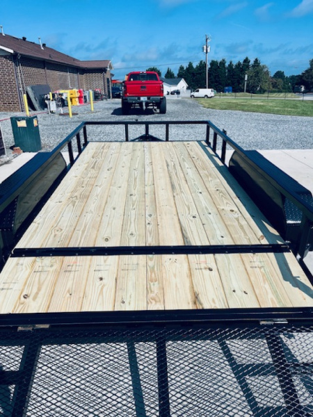 New 2025 Nolan 7X14 Landscape Utility Trailer 7K Tandem Axle