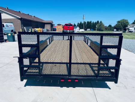 New 2025 Nolan 7X16 Landscape Utility Trailer 7K Tandem Axle