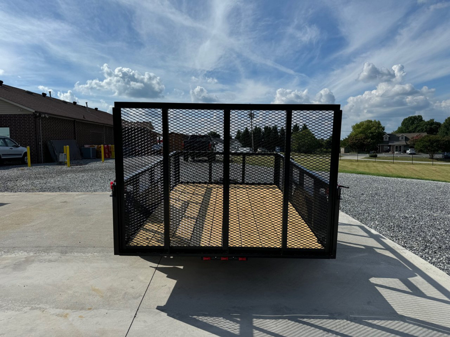 New 2025 Nolan 6X10 Landscape Utility Trailer w/2ft Mesh Sides 3K