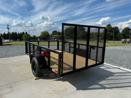 New 2025 Nolan 6X10 Landscape Utility Trailer w/2ft Mesh Sides 3K