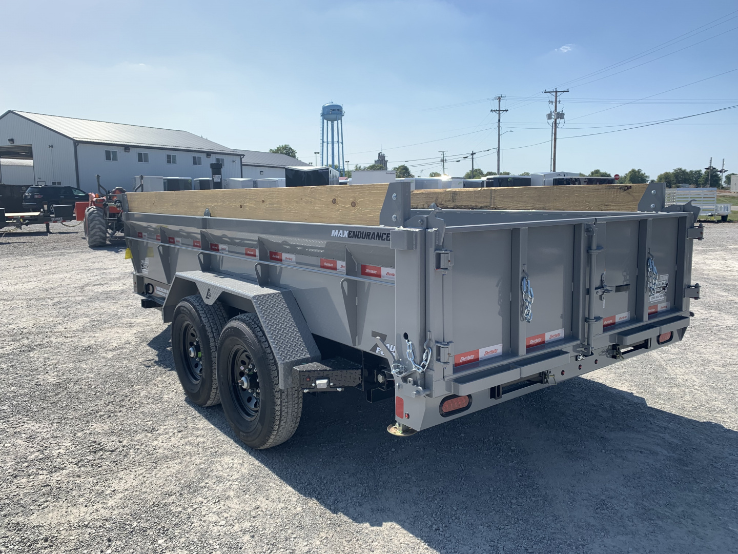 New 2026 Liberty LD14K83X14B8TSFT (83" X 14') 15.4K Telescopic Dump Trailer