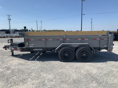 New 2026 Liberty LD14K83X14B8TSFT (83" X 14') 15.4K Telescopic Dump Trailer
