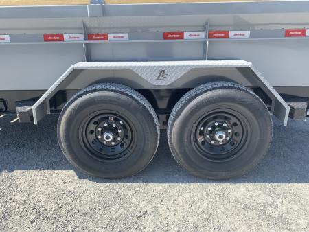 New 2026 Liberty LD14K83X14B8TSFT (83" X 14') 15.4K Telescopic Dump Trailer
