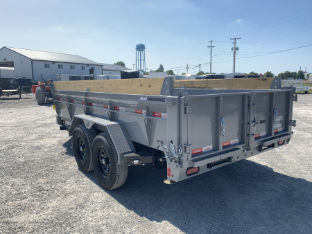 New 2026 Liberty LD14K83X14B8TSFT (83" X 14') 15.4K Telescopic Dump Trailer