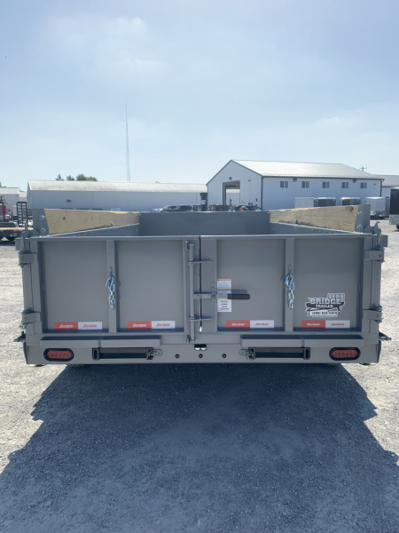 New 2026 Liberty LD14K83X14B8TSFT (83" X 14') 15.4K Telescopic Dump Trailer