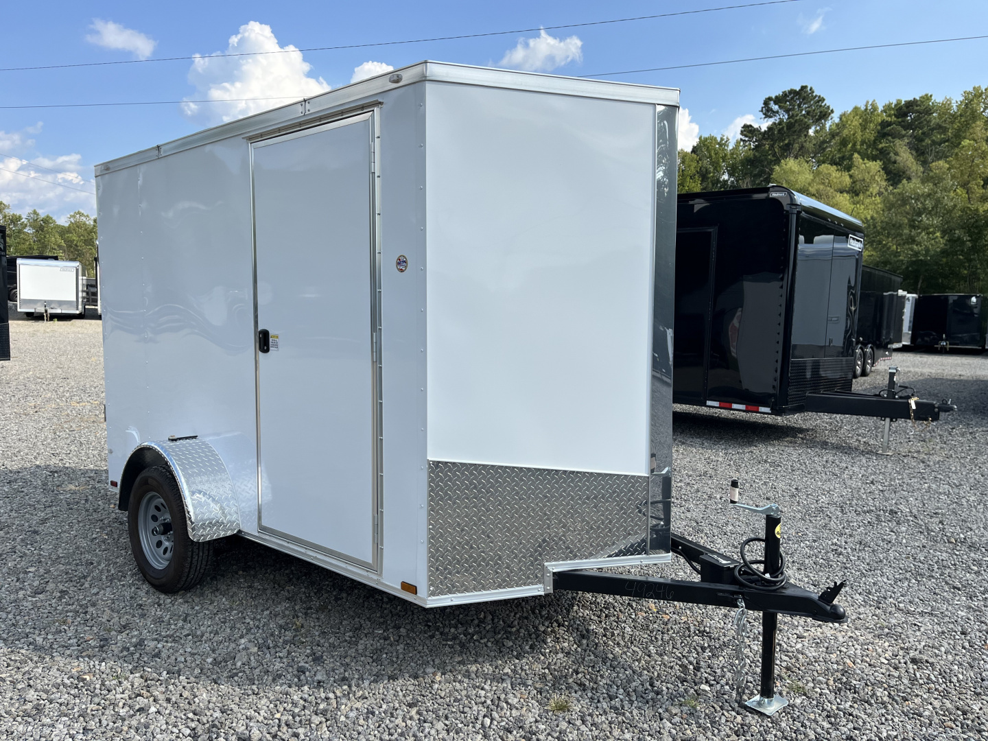 New 2026 Spartan Cargo 6x10 Enclosed Trailer, 6'6" Interior, Single Axle, Stabledeck Floor