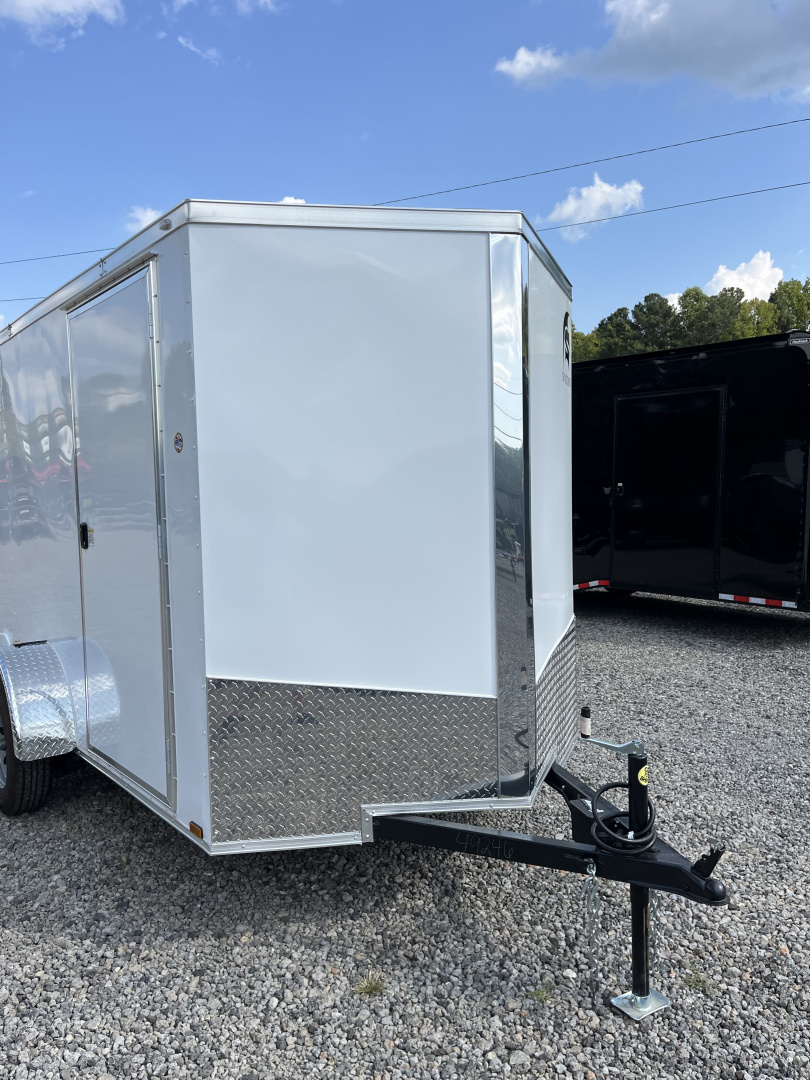 New 2026 Spartan Cargo 6x10 Enclosed Trailer, 6'6" Interior, Single Axle, Stabledeck Floor