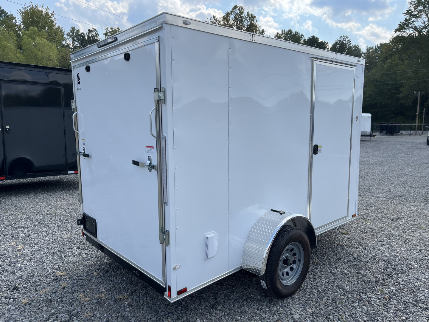 New 2026 Spartan Cargo 6x10 Enclosed Trailer, 6'6" Interior, Single Axle, Stabledeck Floor