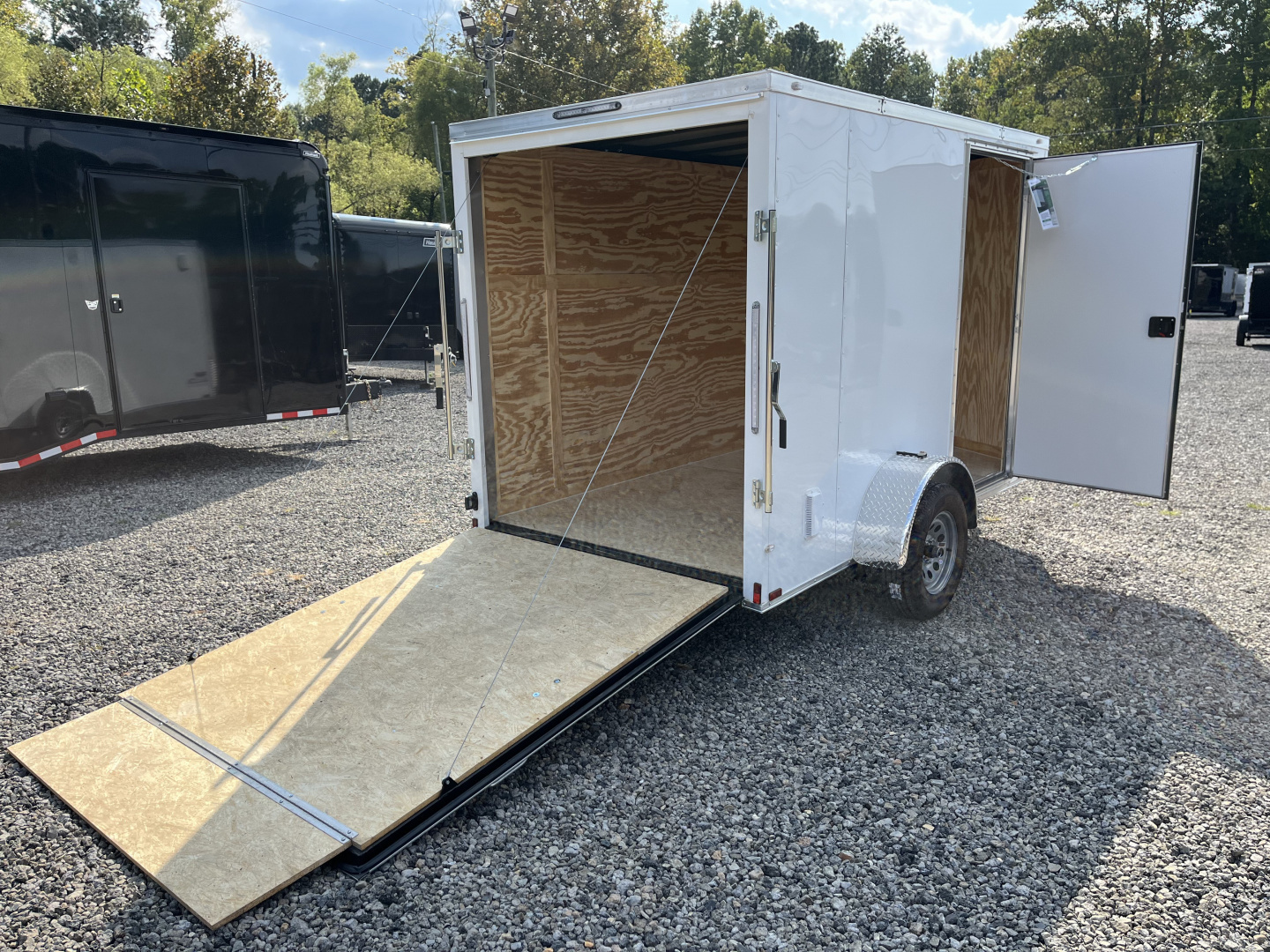 New 2026 Spartan Cargo 6x10 Enclosed Trailer, 6'6" Interior, Single Axle, Stabledeck Floor