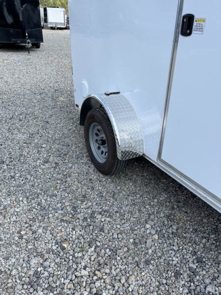 New 2026 Spartan Cargo 6x10 Enclosed Trailer, 6'6" Interior, Single Axle, Stabledeck Floor