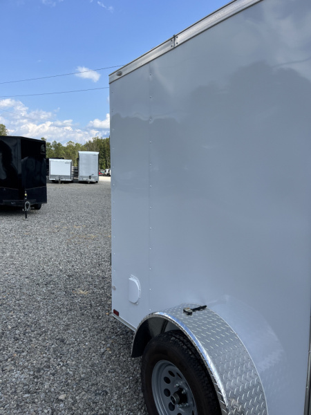 New 2026 Spartan Cargo 6x10 Enclosed Trailer, 6'6" Interior, Single Axle, Stabledeck Floor