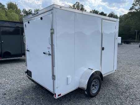 New 2026 Spartan Cargo 6x10 Enclosed Trailer, 6'6" Interior, Single Axle, Stabledeck Floor