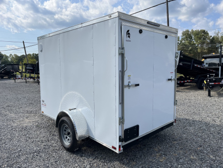 New 2026 Spartan Cargo 6x10 Enclosed Trailer, 6'6" Interior, Single Axle, Stabledeck Floor