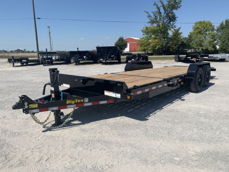 New 2026 Big Tex Trailers 14TL-22BK (82  x 22') 14K Partial Tilt Trailer
