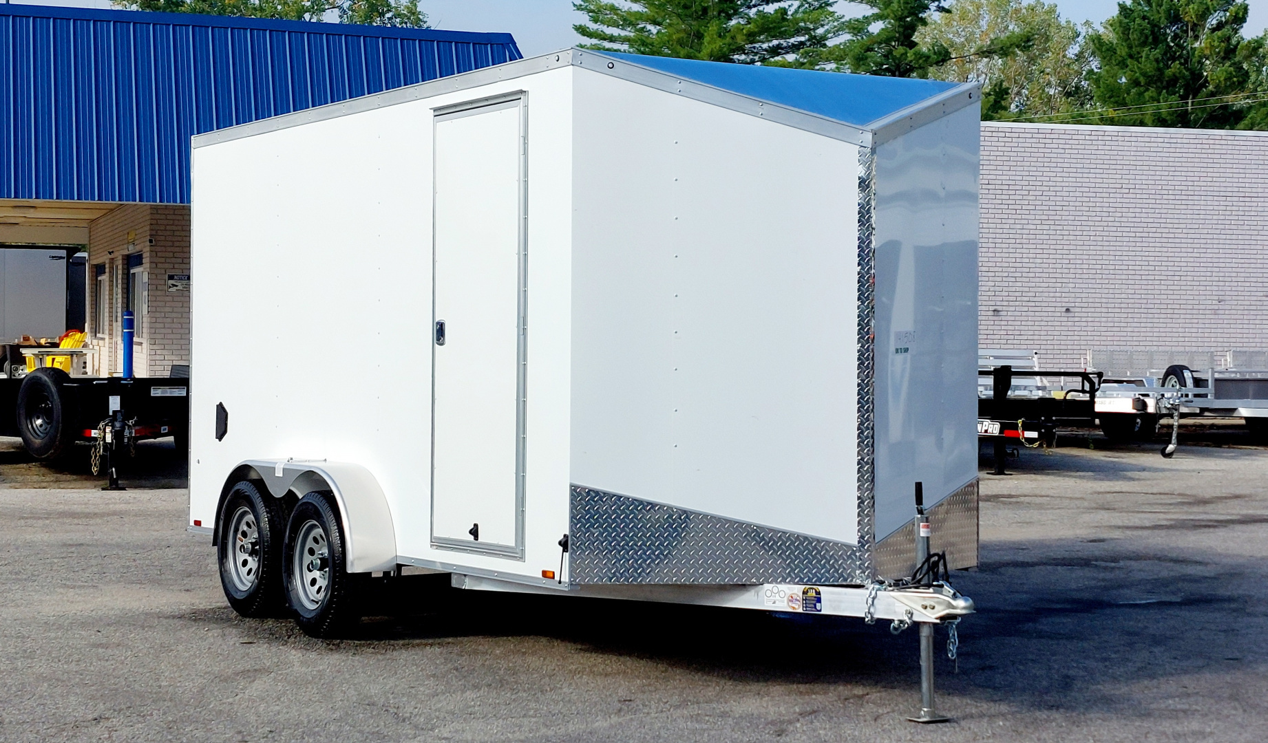 New 7 x 14 CARGO ENCLOSED ALL ALUMINUM 2026 LIGHTNING