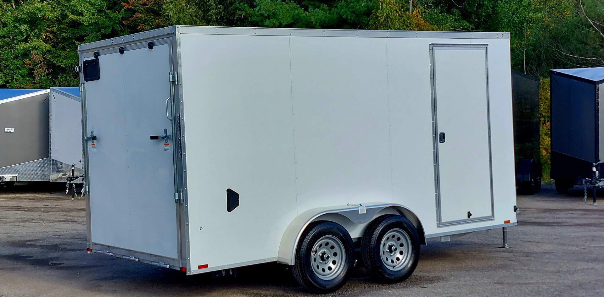 New 7 x 14 CARGO ENCLOSED ALL ALUMINUM 2026 LIGHTNING