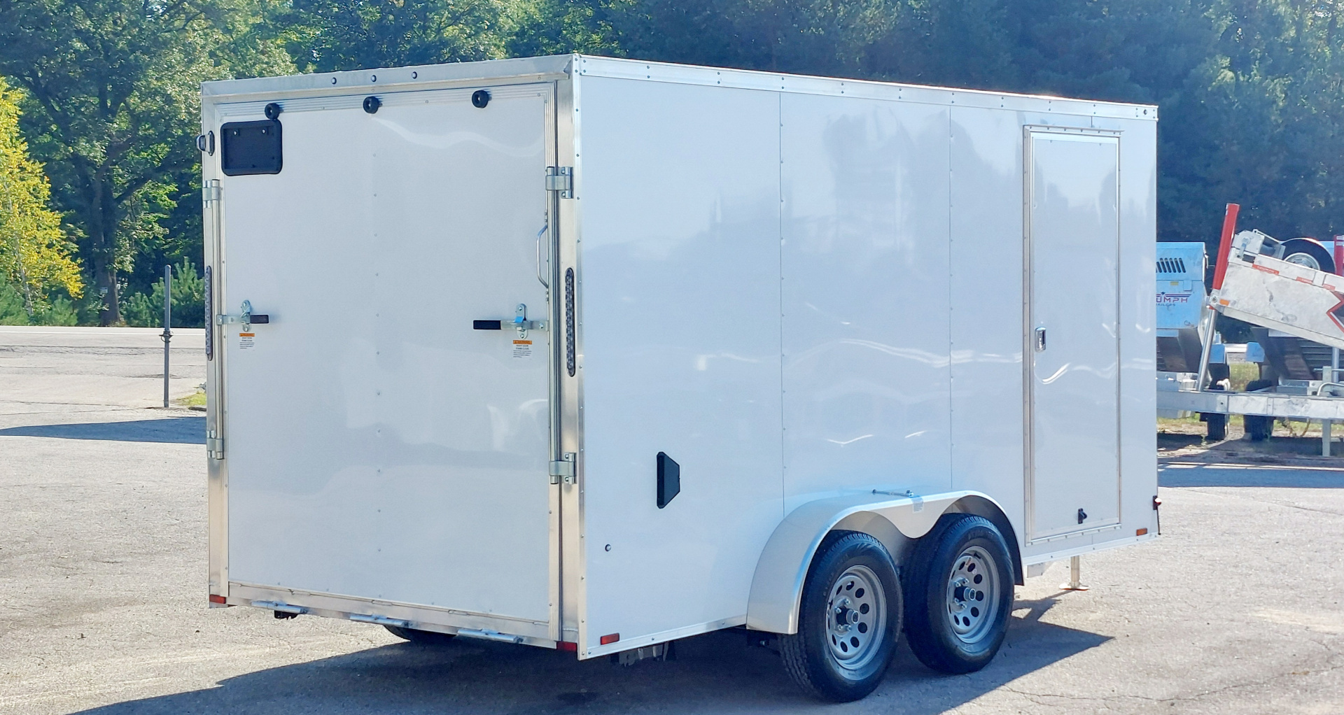 New 7 x 14 CARGO ENCLOSED ALL ALUMINUM 2026 LIGHTNING