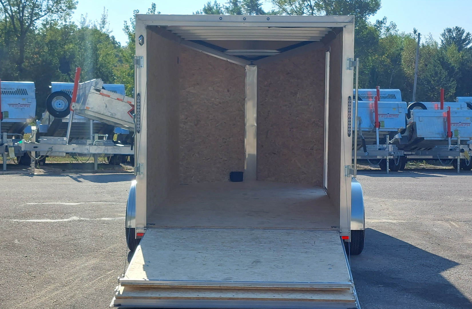 New 7 x 14 CARGO ENCLOSED ALL ALUMINUM 2026 LIGHTNING