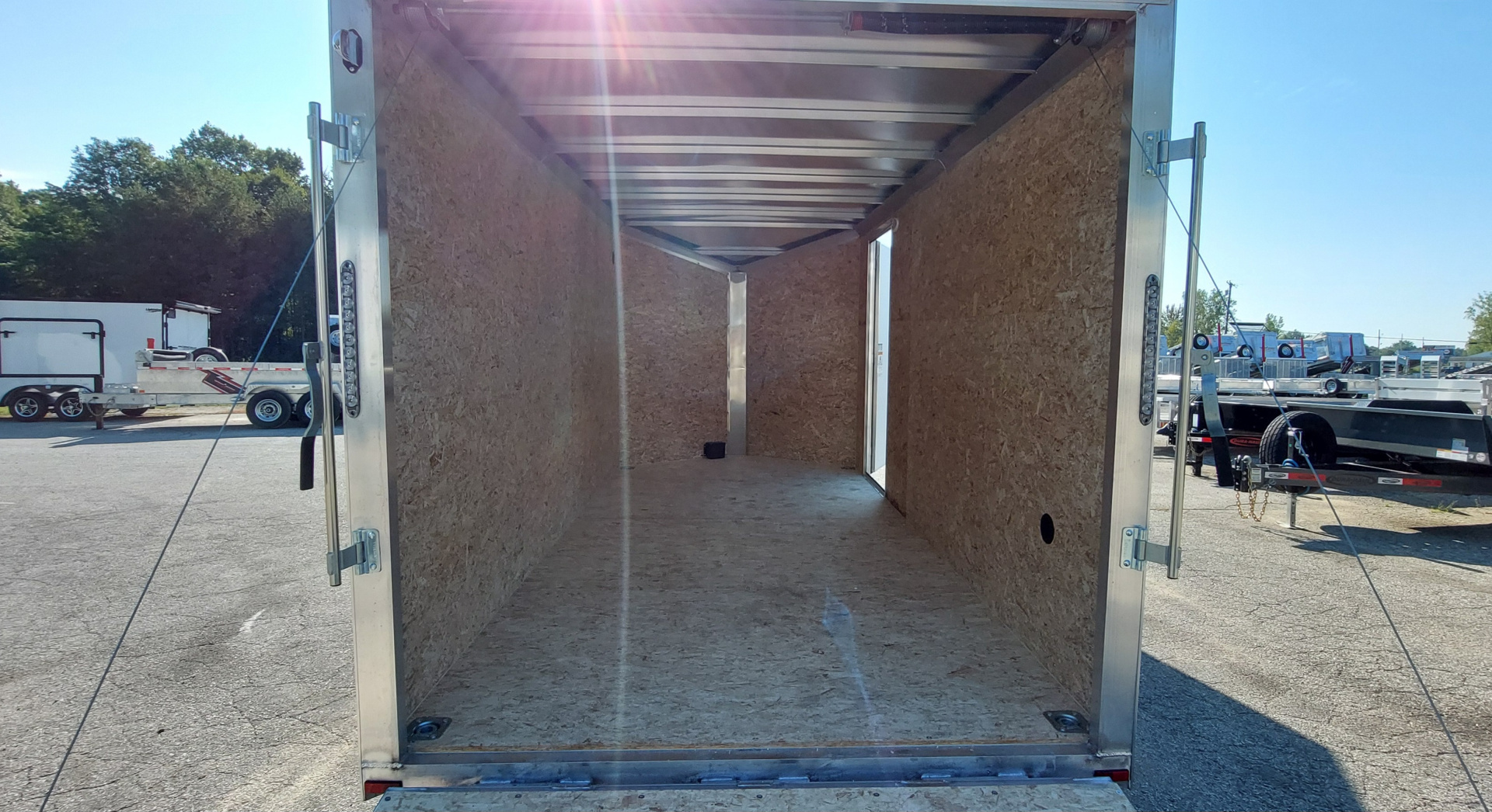 New 7 x 14 CARGO ENCLOSED ALL ALUMINUM 2026 LIGHTNING