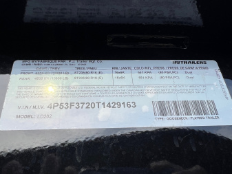 New 2026 PJ Trailers 28 Gooseneck LD Tandem Dual Flatbed Trailer