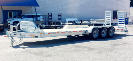 New 82 X 24 + 2 GALVANIZED EQUIPMENT TRAILER 8 K AXLES 2026 TRIUMPH