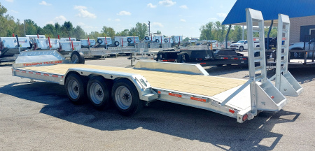 New 82 X 24 + 2 GALVANIZED EQUIPMENT TRAILER 8 K AXLES 2026 TRIUMPH