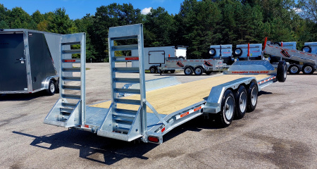 New 82 X 24 + 2 GALVANIZED EQUIPMENT TRAILER 8 K AXLES 2026 TRIUMPH