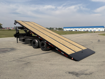 New 2026 Horizon Trailers FFH 102''X32' GOOSENECK TILT TRAILER 25000GVWR