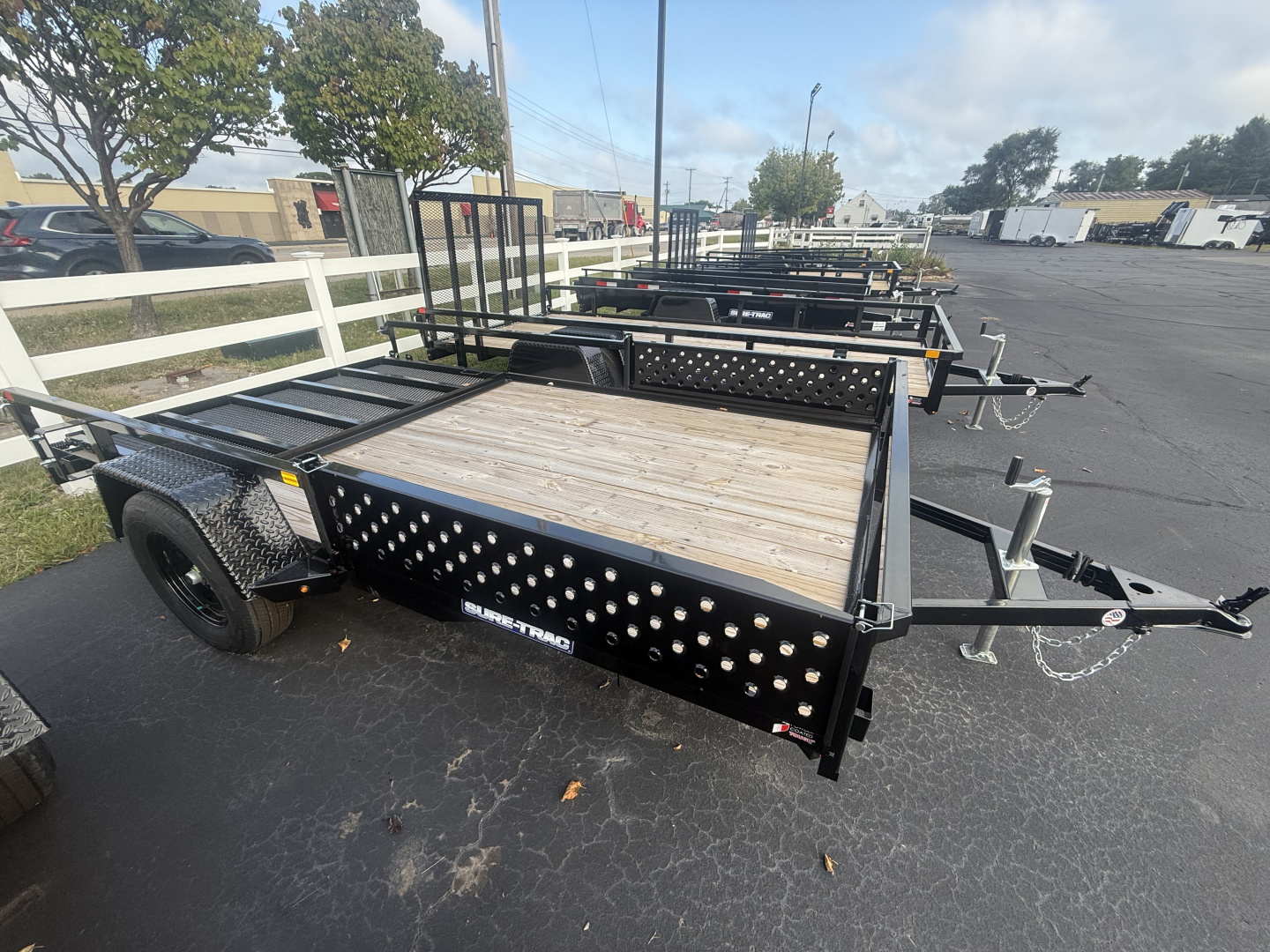 New Sure-Trac 7x12 3k tube top ATV